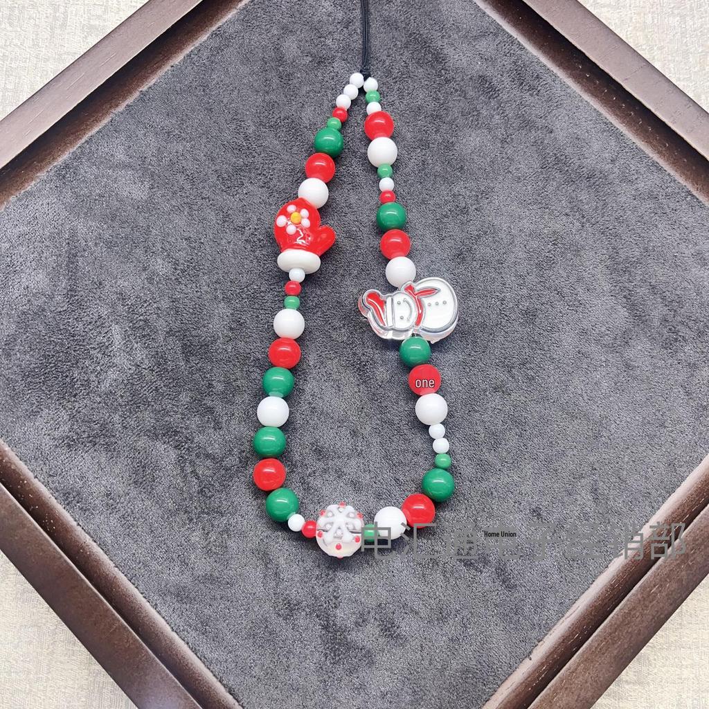 Christmas Gingerbread Man Phone Case Charm & Camera Lanyard
