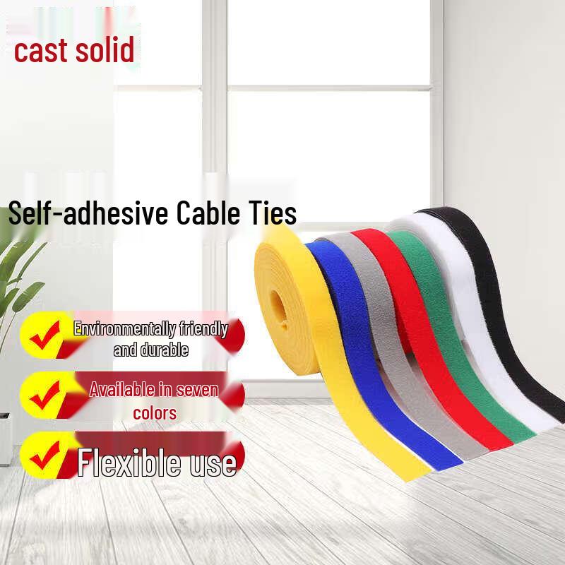Self-Adhesive Cable Management Tie Roll