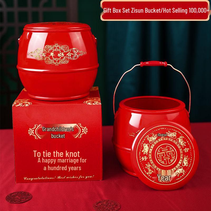 Small Bridal Dowry Wedding Bucket – Happy Celebration Supplies