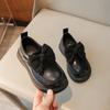 Kids Girls Princess Leather Shoes British Style Soft Sole Casual Low Top Flats
