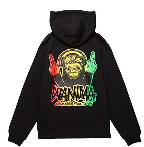 [PIZZA OF DEATH] WANIMA COMINATCHA!! TOUR 2019-2020 Offizieller Merchandise Hoodie "Schwarz" Größe L