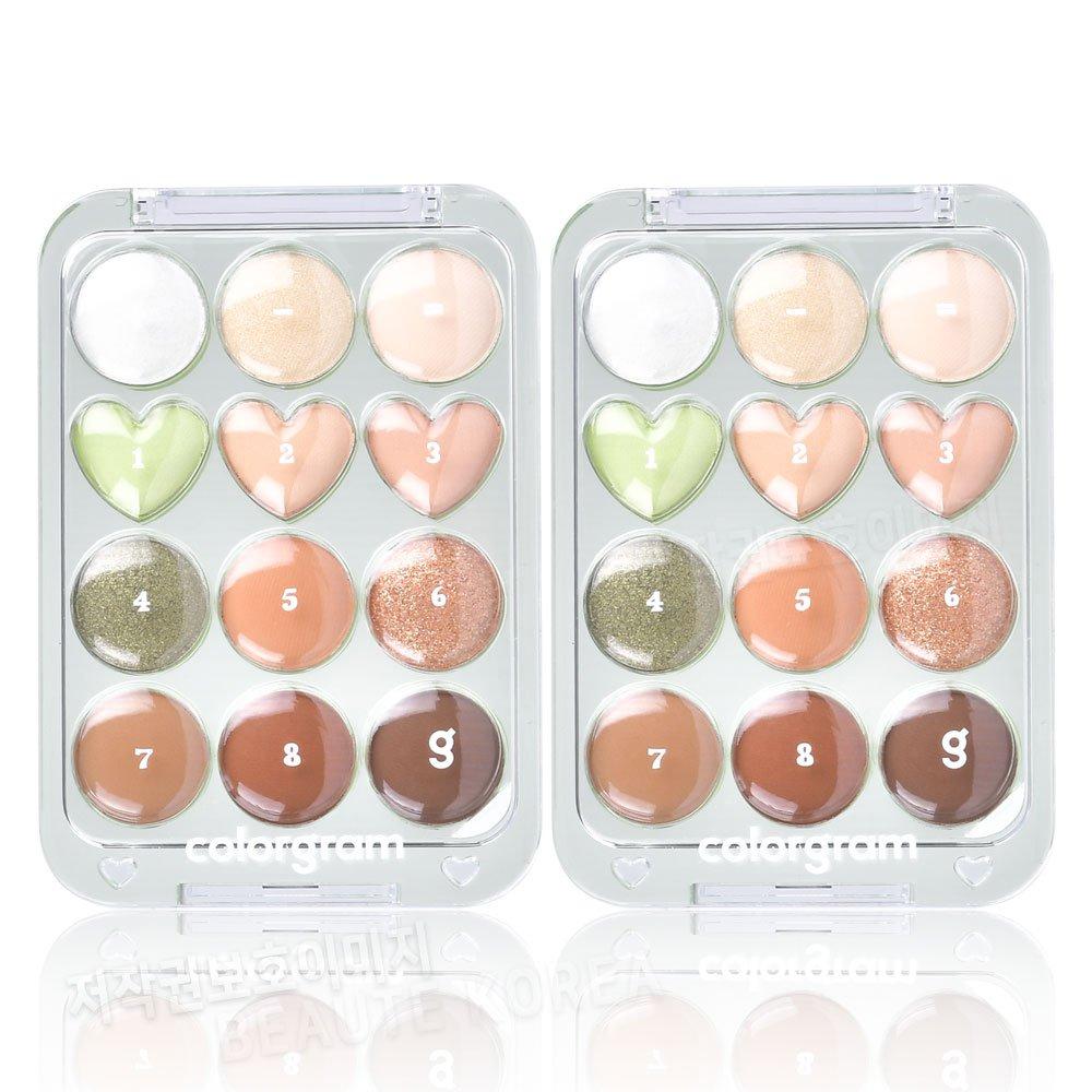

Colorgram Eye Real Eye Palette 06 Buttercup Plus Brown Love 2 шт.