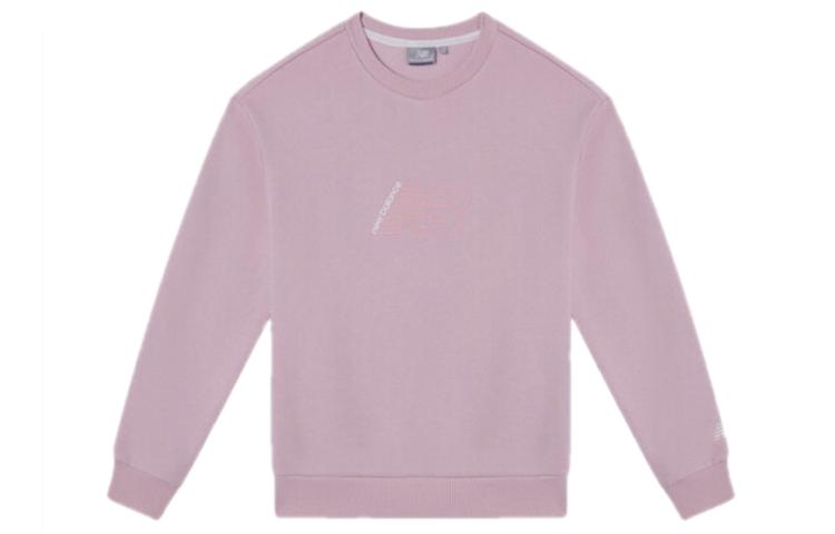 New Balance Sweatshirts Women s Pink Crew Neck Moderate Regular NCA3S522-PK L