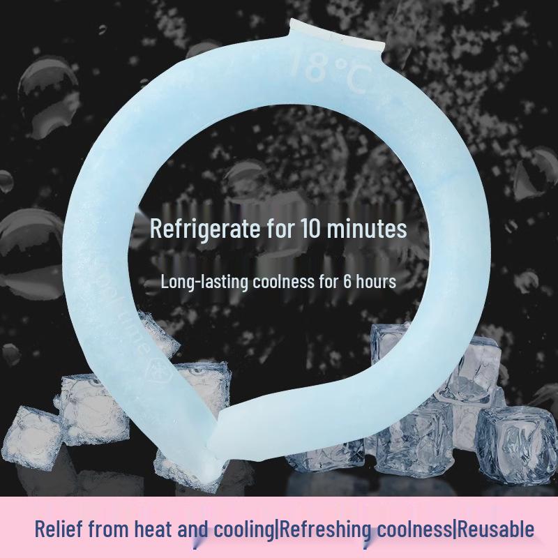 Neck-Hanging Cooling Ring: Summer Ice-Cooled To Relieve Heat