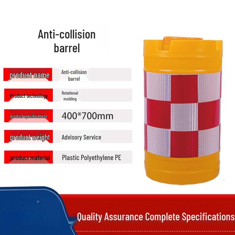 

Rotational Molded Water Barrier Barrel
