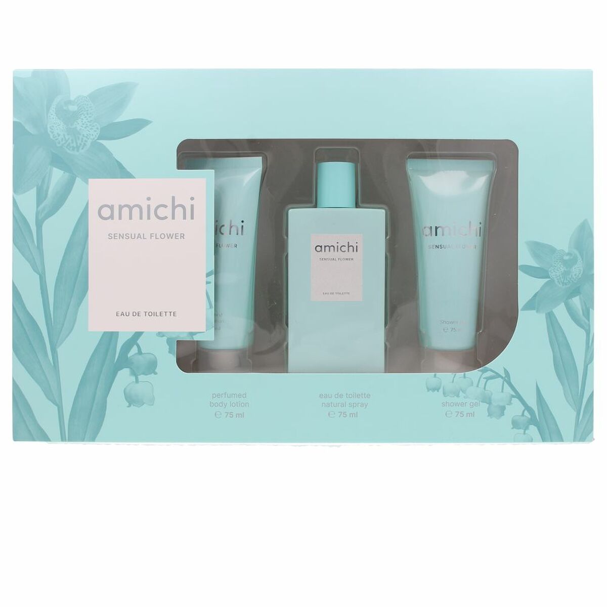 

Amichi Sensual Flower Women s Perfume Set 3 Pieces
