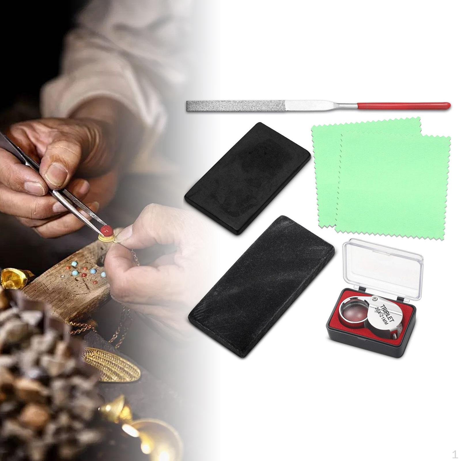 Gold Testing Stone Jewelry Tool Supplies Identification Examination Professional