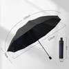 Extra-Large Umbrella for 3-5 People, Men's 70% Off Fold Manual Umbrella, Reinforced and Thickened Sunshade Umbrella, Sun Protection Umbrella