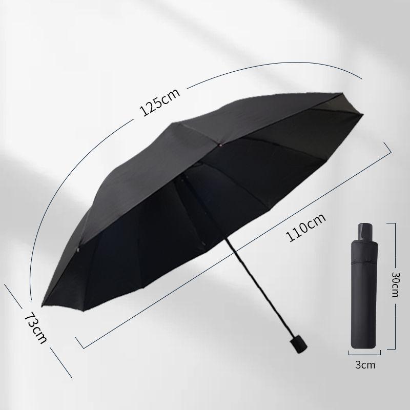 Extra-Large Umbrella for 3-5 People, Men's 70% Off Fold Manual Umbrella, Reinforced and Thickened Sunshade Umbrella, Sun Protection Umbrella