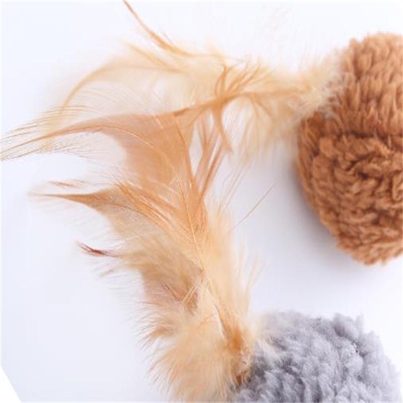 Fluffy Feather Interactive Cat Toy Wholesale Factory Stock Ideal For Play And Chase Available In Multiple Colors