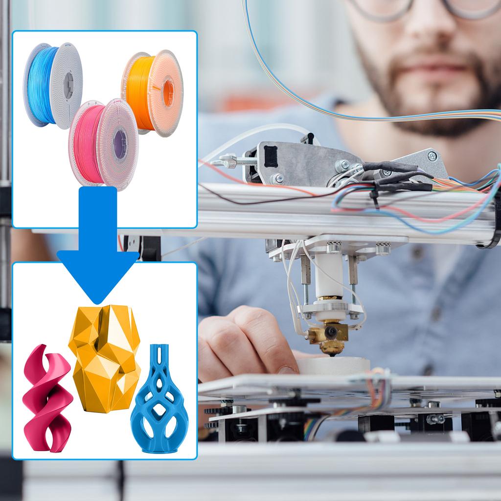 3D Printing PLAFilament 95 Meters Long, 3D Printing Material, DIY Material