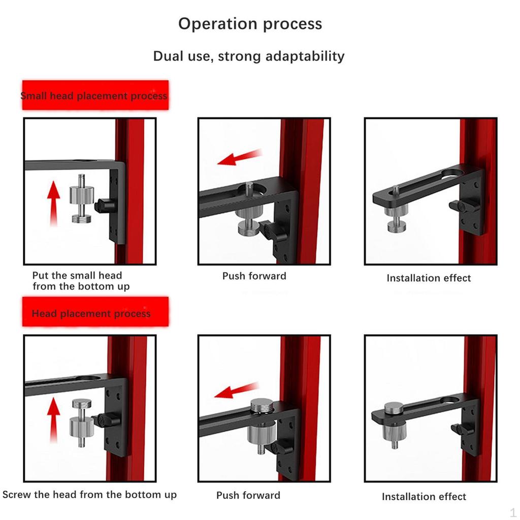 Level Bracket Parts Multi Functional Hardware Red Universal Heavy Duty Easily Install