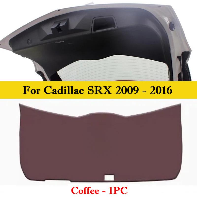 For Cadillac SRX 2009-2016 Car Trunk Door Anti Kick Pad Tailgate Anti-Scratch Protection Mat Cargo Liner Interior Accessories