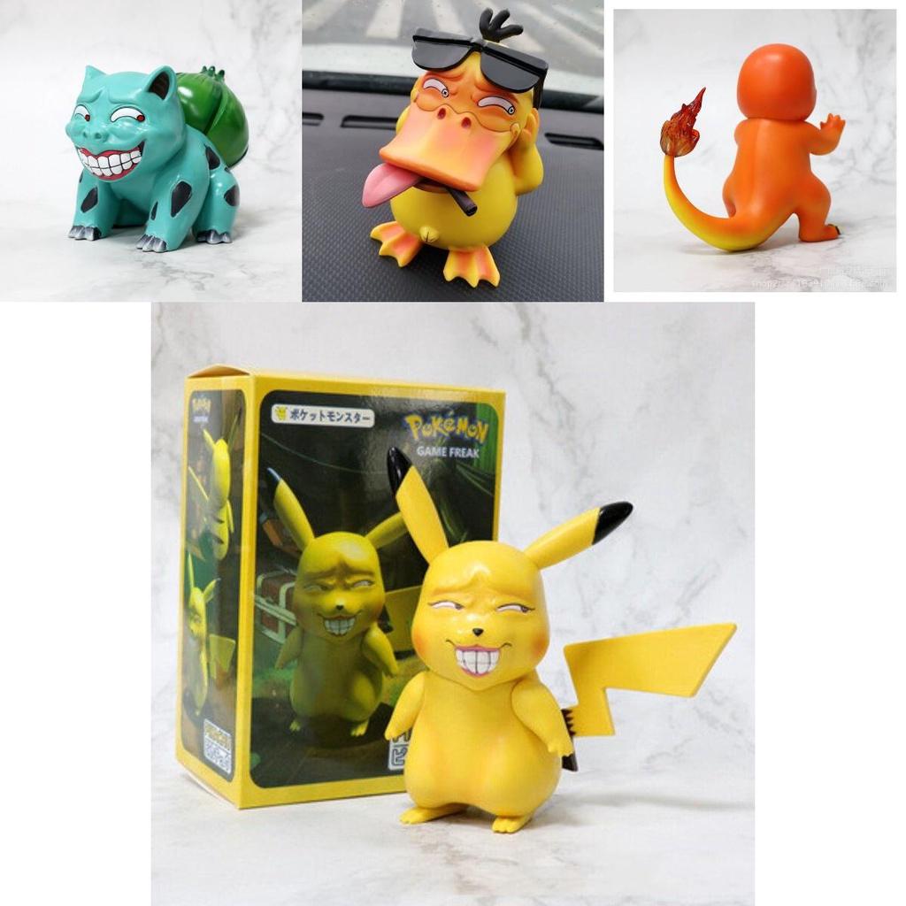 Bonecos Pokémon Coloridos e Vibrantes para Decorações de Carro e de Mesa