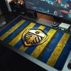 Leeds United Football Club Large Size Mouse Pad Large Gaming Table Cushion Non-slip Laptop Tablet Big Mousepad XXL Mat Mini PC Playmat With Lock edge