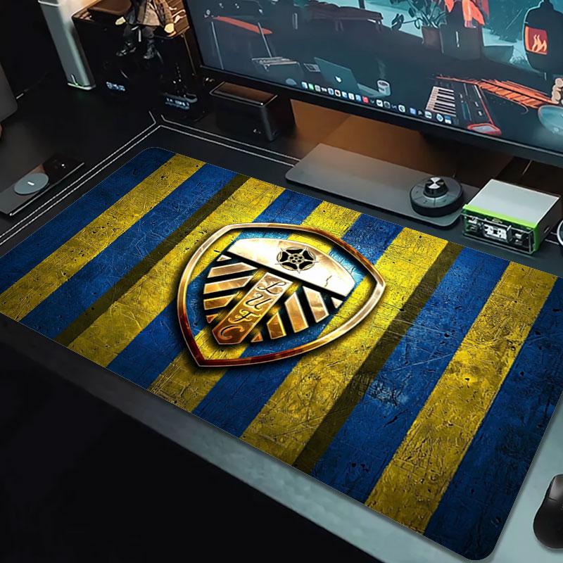 Leeds United Football Club Large Size Mouse Pad Large Gaming Table Cushion Non-slip Laptop Tablet Big Mousepad XXL Mat Mini PC Playmat With Lock edge