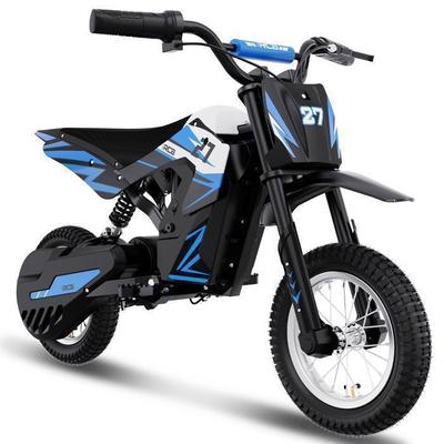 Moto Elétrica para Crianças RCB - Três modos de velocidade - Bateria 36V/4AH - R9X Azul