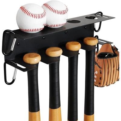 A25F-Baseballschläger Wandhalter und Rack-Halter zur Präsentation, Zaun-Auswechselbank-Organizer für langlebige Aufbewahrung