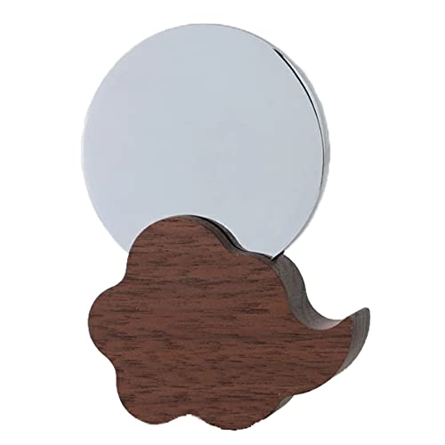 Modern Shinto Mirror, Kintoun, Walnut, 2-inch, from Kamidana no Sato