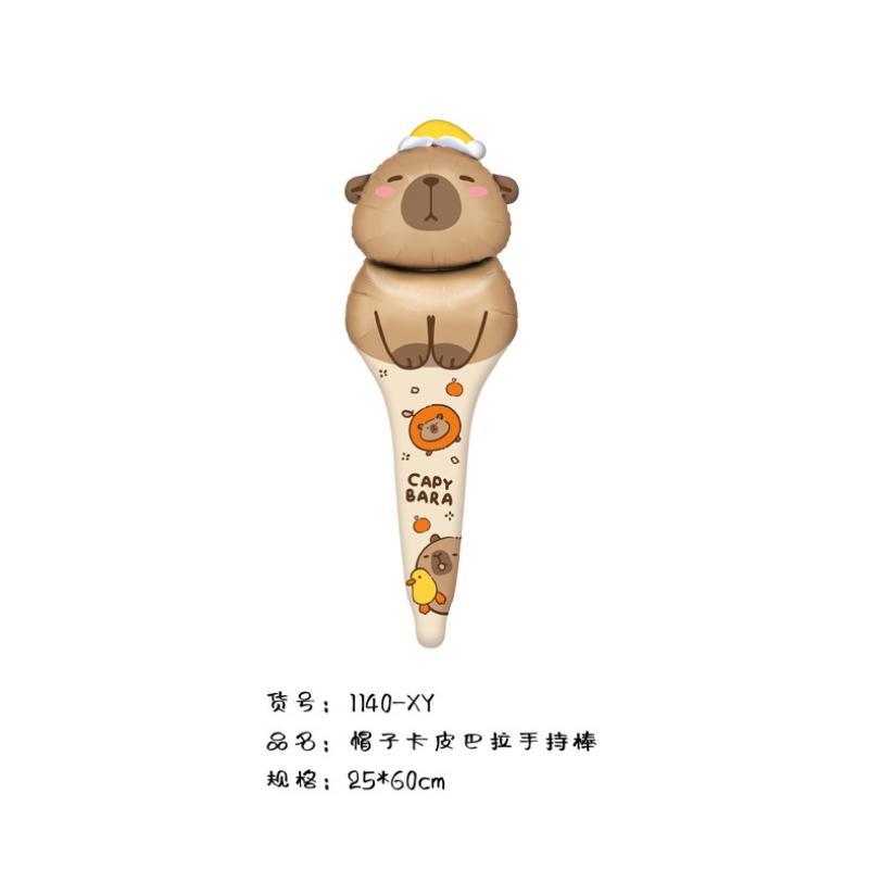 

10/30/50PCS Super Wings Astronaut Dinosaur Caoybara Alien Balloon Strike Stick Boy and Girl Birthday Gifts Baby Shower Supplies 10pcs&other