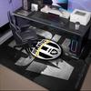 Football Football Crest Printed Office Carpet Chair Cushion  Entryway Rug, Rugs for Living Room, Bedroom Christmas gifts