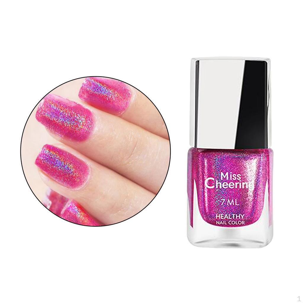 7ml Glitter Cosmetic Nail Pigment easy to use and Clean