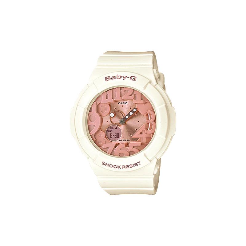 

Casio BABY-G series, vitality, temperament and sport, quartz movement, resin strap, Japanese and Korean watch, women s watch, pink dial BGA-131-7B2DR рожевий