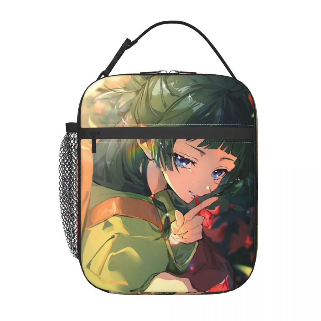 The Apothecary Diaries Maomao Anime Insulated Lunch Bag for Office Cooler Thermal Food Box Tote Leakproof Lunch Boxes Container