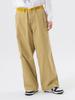 Beams Boy Women's Wide Chino Work Pants, Beige 2
