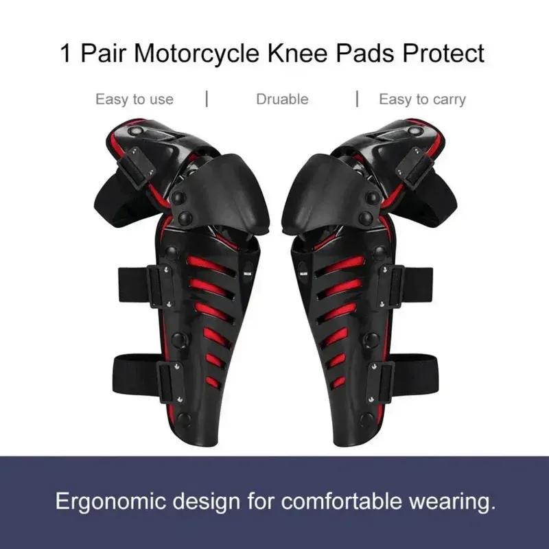 Men's Motorcycle Knee Pads Protective Gear for Men Motocross Motorbike Riding & Racing Ensure Outdoor Sport Safety Pads Guard