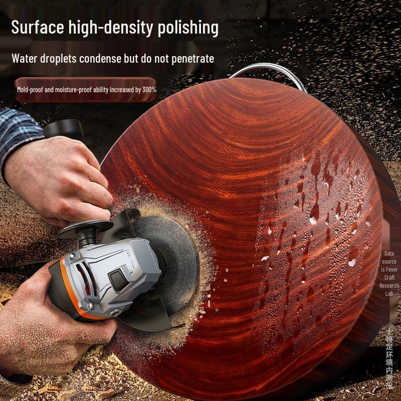 Zhishi Professional Solid Ironwood Cutting Board