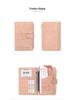 Multifunctional RFID Anti-theft Passport Holder with Zipper and Buckle