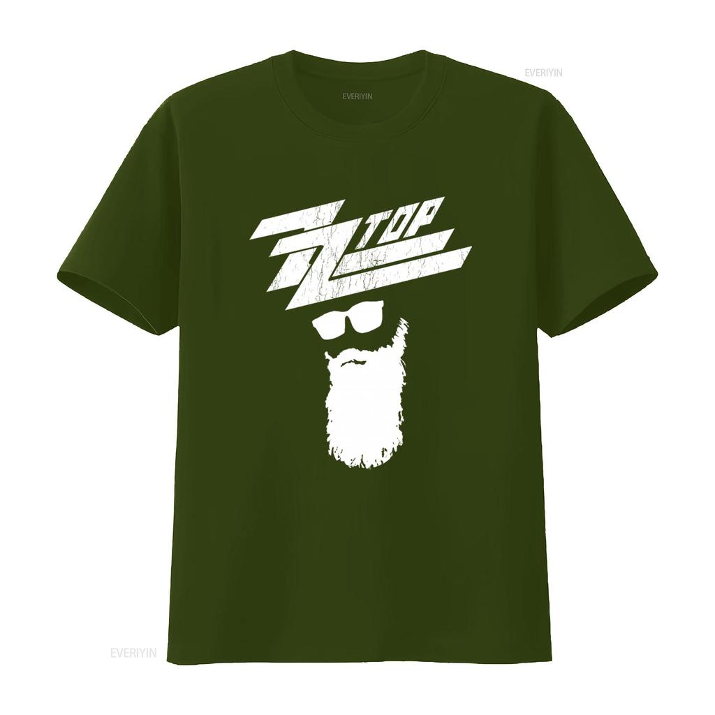 ZZ TOP Rock Band Music Black T Shirt Size XL Vintage Design  vintage Washed homme Stylish fashion Soft Top For Everyday Wear