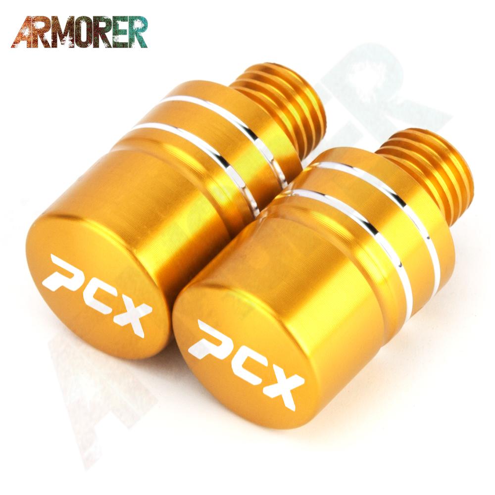 PCX 125 150 Mirrors Hole Plug Screws Cover Caps Thread Adapter Bolts Motorcycle Accessories For HONDA PCX125 PCX150 PCX 150