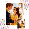 Beauty and the Beast Belle Diamond Painting Full Diamond Art Kit Handmade Diy Home Decoration Gift