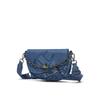 New Champion Fabric Backpack Shoulder Bag Unisex Light Denim Blue/Dark Denim Blue U5BACPU38