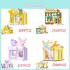 Creative Park Series Street Building Blocks Coffee Shop Children's Toys