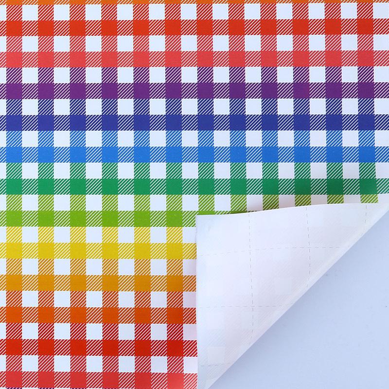 Geometric Pattern Gift Wrapping Paper for Children's Day & Birthdays