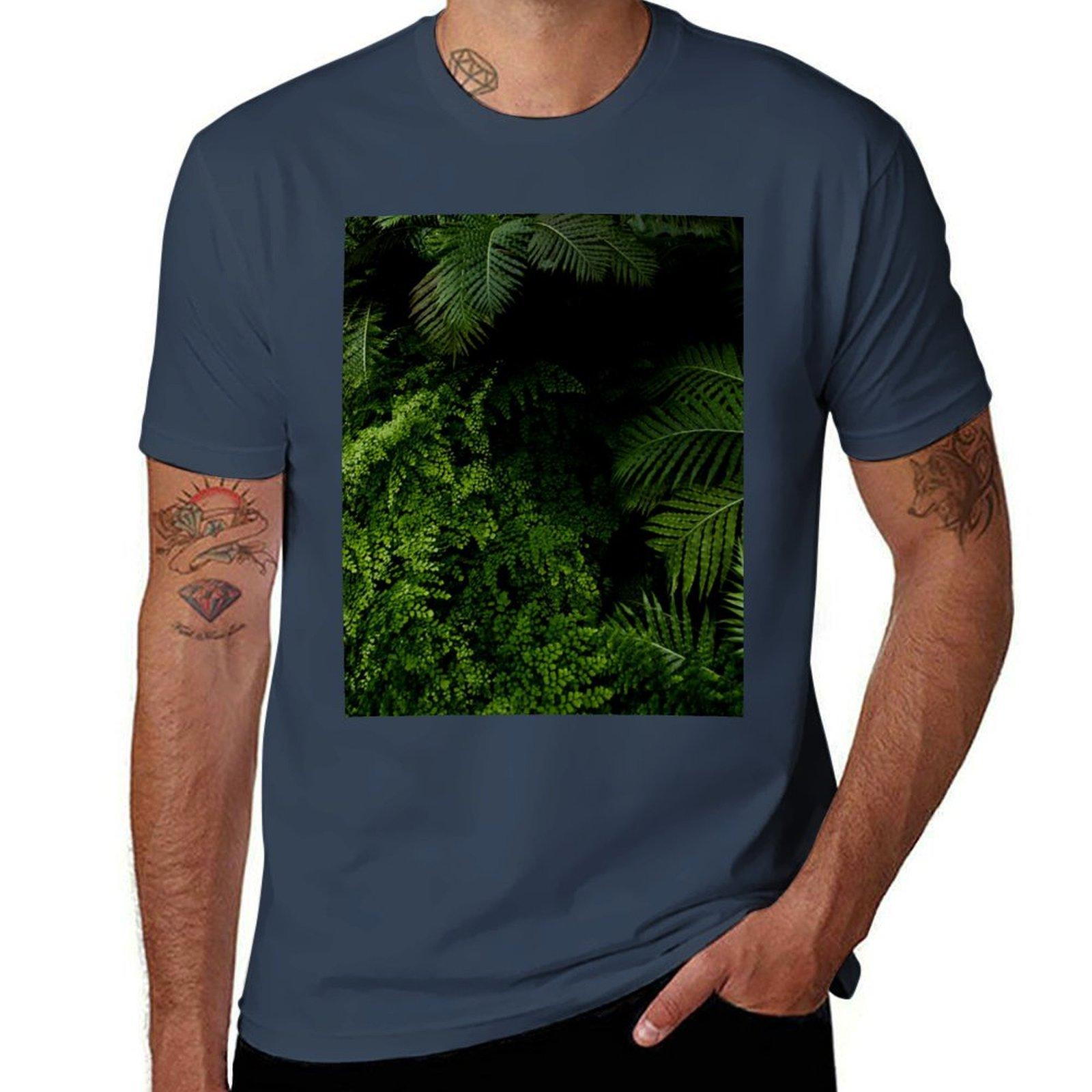 Tropical Jungle Tshirt Dry Fit Athletic Short Sleeve Shirt S