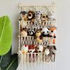 3 Layer Toy Storage Net Rack Practical Woven Hanging Shelf Convenient Plush Toys Organizer for Animal Toy Enthusiasts