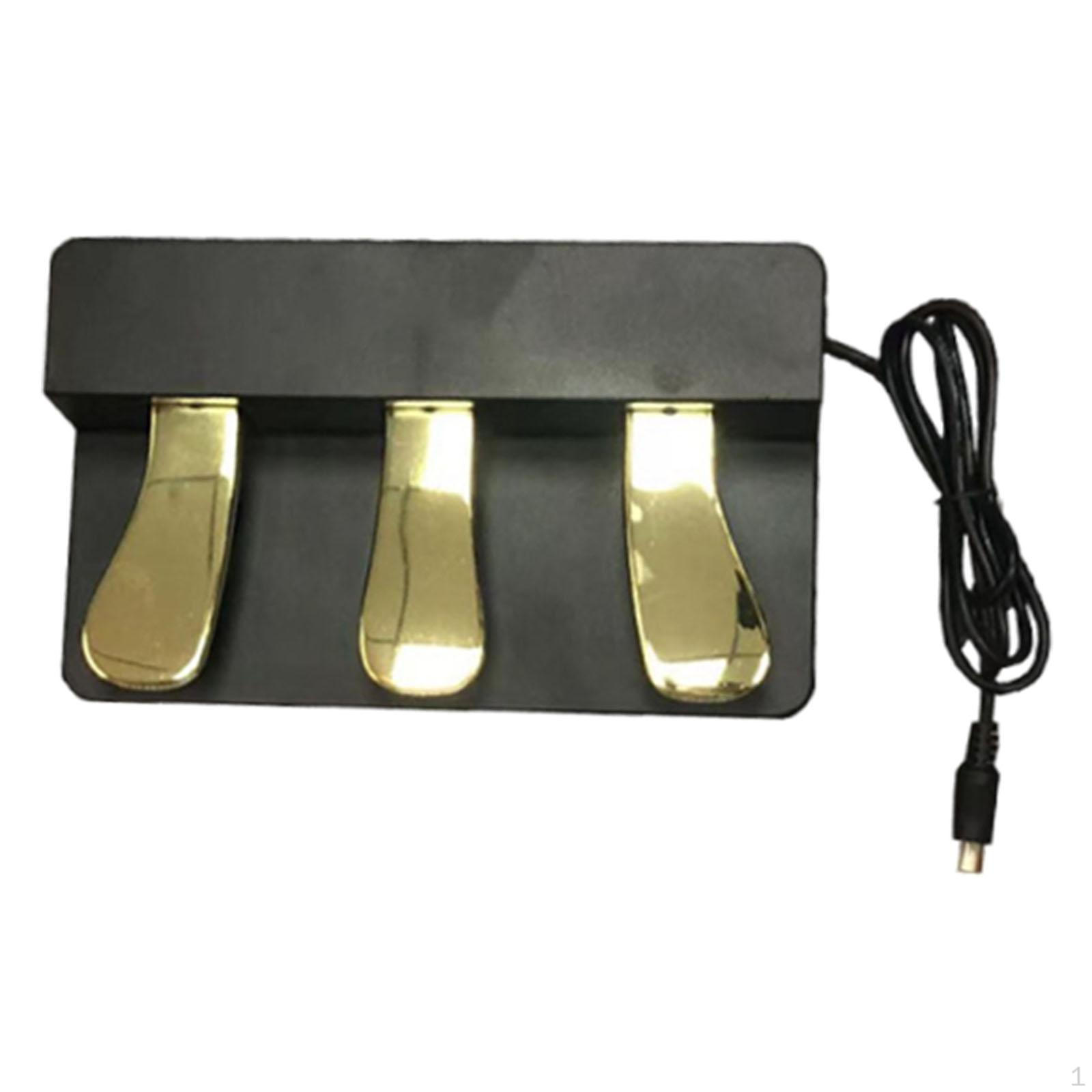 

Педаль сустейна для пианино Компактный музыкальный инструмент Легкий для выступлений и упражнений with Lid