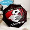 Custom Name Umbrella AFC Football Crest Umbrella 8-Frame for Travel, Camping, Casual Lightweight Portable, Essential for Family Gifts