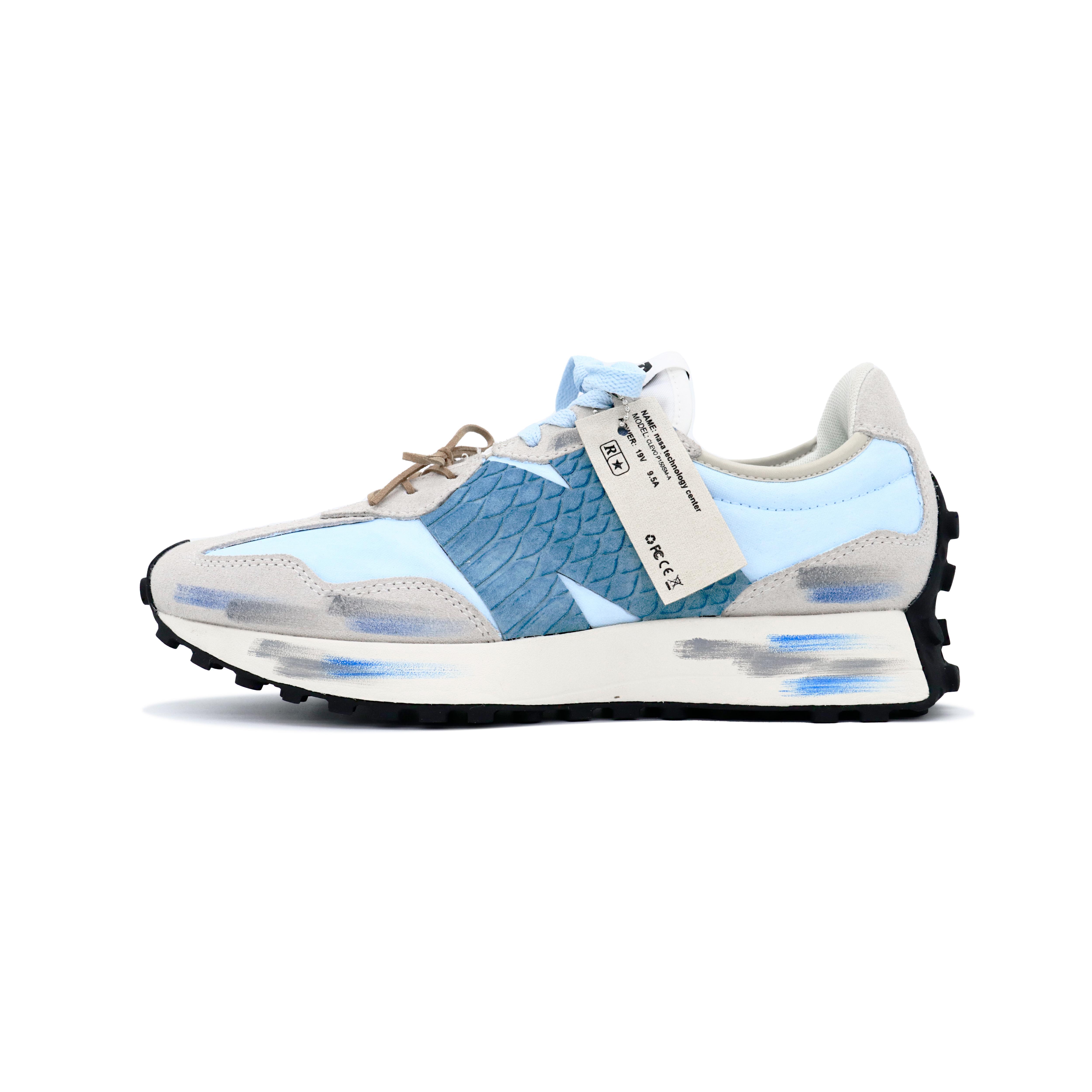 New Balance NB 327 Textile, Synthetic Leather, Split Cow Leather MS327FE(Team324-) 36