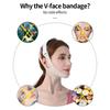 NEW High-end Nano SiliconeV Face Bandage Lifting Chin V Tool Face Shape Cheek Belt Neck Bandage A5A4