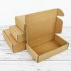 5Pcs Multi Size Brown Kraft Paper Gift Box Christmas Cookies Candy Packaging Box Wedding Gifts For Guest Handmade Soap Wrapping