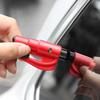 3-in-1 Car Safety Hammer Auto Emergency Glass Window Breaker Car Goods For Porsche Cayenne Panamera Macan Boxster 911 928 944 918 917