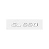 for mercedes benz SL class refit rear boot displacement number trunk label decal SL55 SL400 SL500 SL550 letter logo car stickers