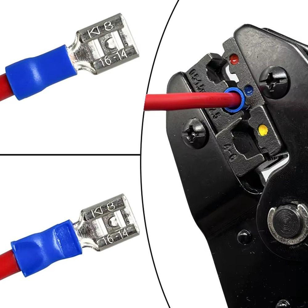 50Pcs 2.8/4.8/6.3mm Electrical Crimp Terminal FDD/MDD1.25/2/5.5 Quick Disconnects Wire Connectors