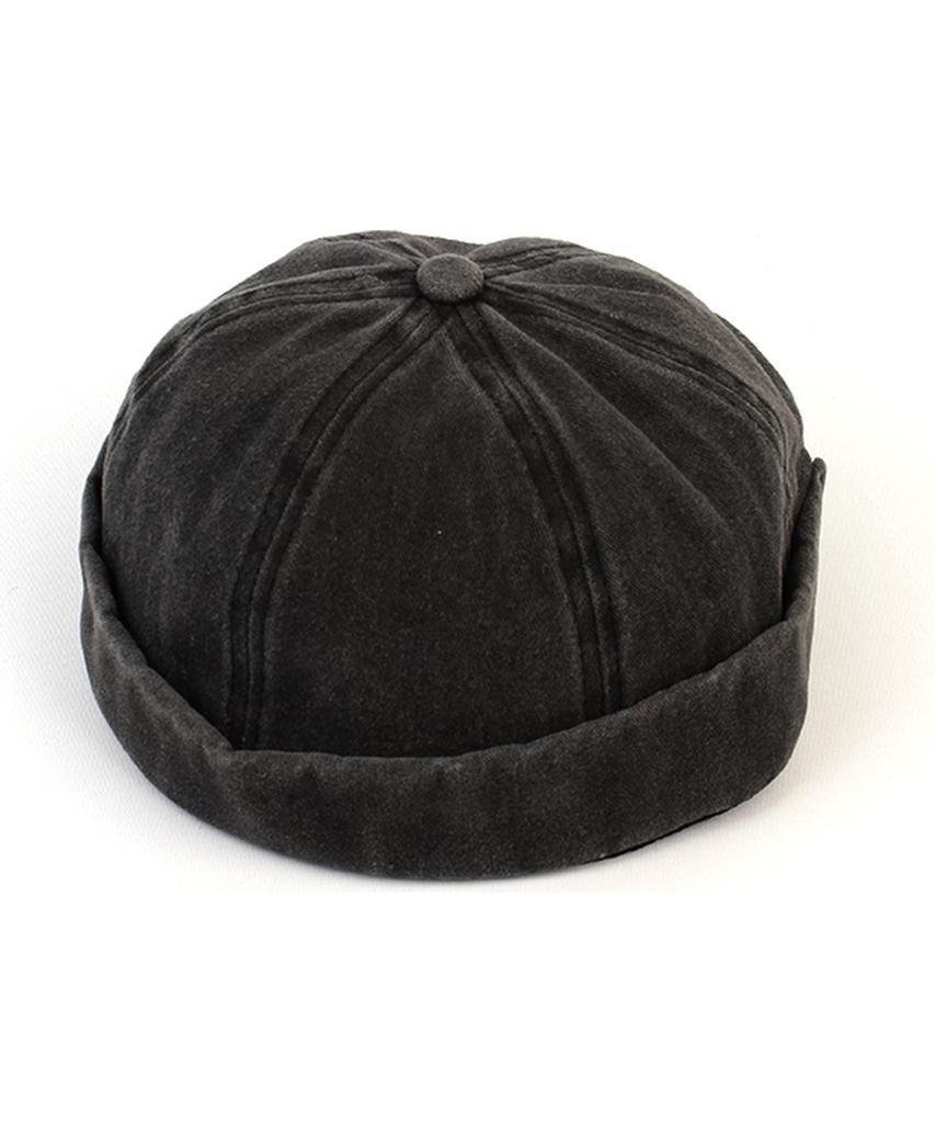 Yunibeosyeolkemiseuteuli Pigment Black Watch Cap Beret