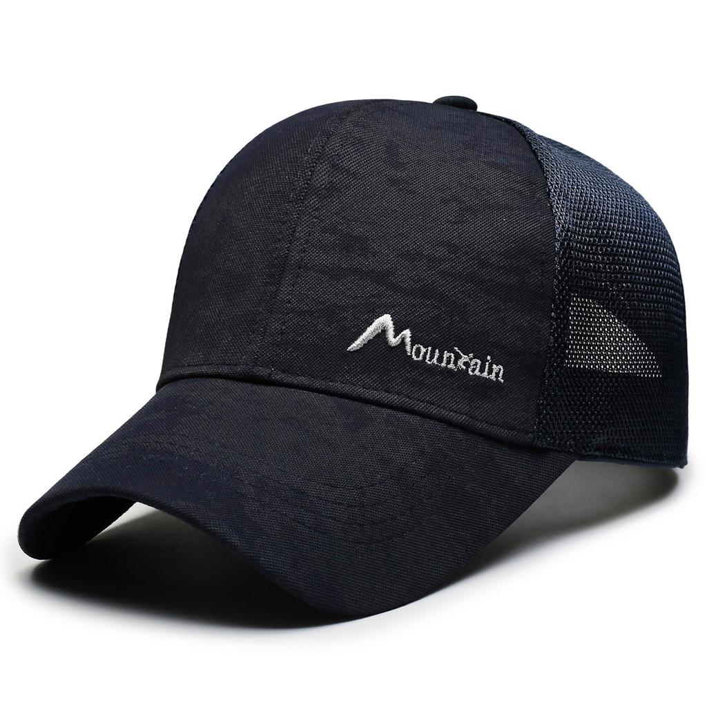 Northwood Men's Summer Quick-drying Breathable Mesh Baseball Cap Outdoor Sun Protection Visor Mesh Cap Peaked Hat